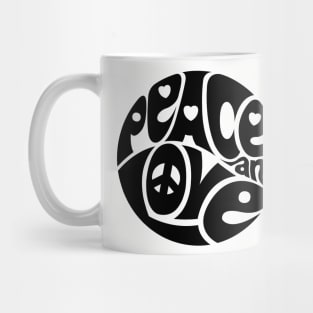 Peace and Love Mug